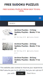 Mobile Screenshot of free-sudoku-puzzles.com